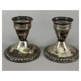 Duchin Creation Sterling Candlesticks