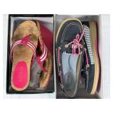 Lauren Sandals and Sperry Boat Shoes