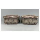 Embossed Rectangular Planters