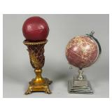 Decorative Globe and Orb Set with Stands