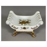 Porcelain and Gold-Gilt Decorative Dish
