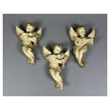 Three Figurative Angel Wall Hangings