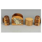 Wooden Kitchen Decor Set With Prayer Plaque
