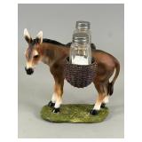 Donkey Salt and Pepper Shaker Holder