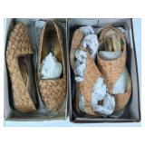 Two Pairs of Amalfi and Bandolino Shoes