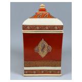 Decorative Ceramic Lidded Jar
