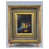 Signed Scoti Still Life Painting