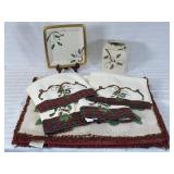 Lenox Holiday Nouveau Bath Collection Set