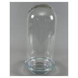 Glass Dome with Glass Base