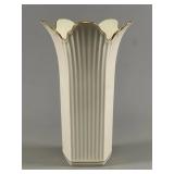 Lenox Ivory and Gold-Trimmed Vase