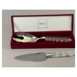 Mikasa Salad Set with Clear Handles