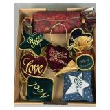 Velvet Christmas Ornaments