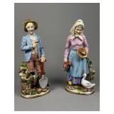 Hand-Painted Porcelain Figurines