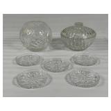 Crystal Dishware and Coasters