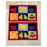 Fruit-Themed Area Rugs