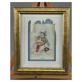 Framed Artwork Snow Buddy I by Peggy Abrams