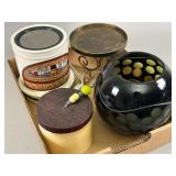 Decor Items Including Candle Holder