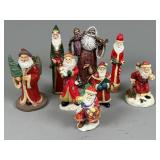 Santa Figurines, Various Styles