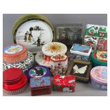 Decorative Holiday Tins