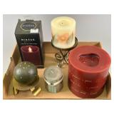 Decorative Candles and Stands