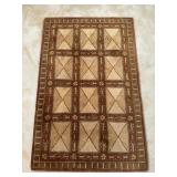 Rectangular Geometric Pattern Rug