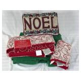 Lenox Noel Pillow and Towel Set