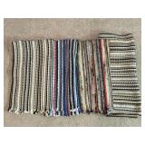 4 Reversible Woven Rugs