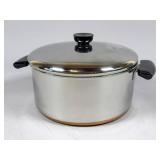 Revere Ware Copper-Clad Stock Pot with Lid