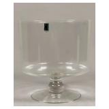 Ambrosia Hand-Blown Glass Pedestal Bowl