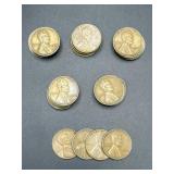 29 Lincoln Wheat Pennies, 1941