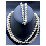 Vendome Simulated Pearl Jewelry Set