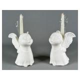 Kissing Angel Candle Holders