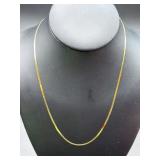 14KT Italy Gold Chain Necklace, 2.21g