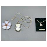 Jewelry, USA-925 Necklace, Gold Tone