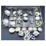 Vintage Clip-On Earrings and Jewelry