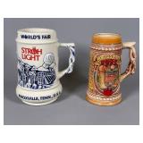 1982 World's Fair Commemorative Steins