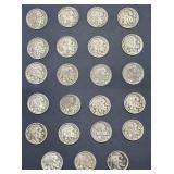 23 Buffalo/Indian Head Nickels