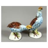 Hand-Painted Porcelain Grouse Figures