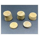 31 Lincoln Wheat Pennies, 1935-1939