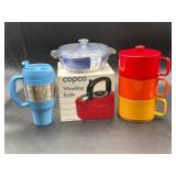 Kitchenware - Kettle, Dish, Stacking Storage Cups