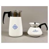 Corning Ware Blue Cornflower Coffee Pot Set