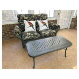 Rocker-Glider Loveseat & Coffee Table