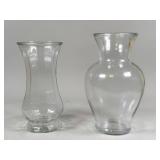 Clear Glass Flower Vases