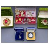Wedgewood Jewelry and Assorted Jewlery