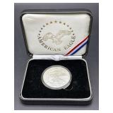 2004 American Silver Eagle Coin in Case