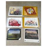 Floral, Landscape, and Knoxville Prints
