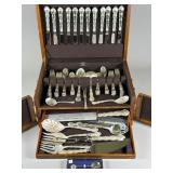Reed & Barton Sterling Flatware Set in Chest