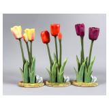 Andrea by Sadek Porcelain Tulip Figurines
