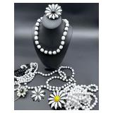 Black-and-White Plastic Jewelry