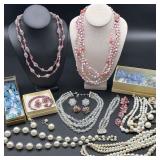 Beaded Necklaces, Earrings, Jewlery